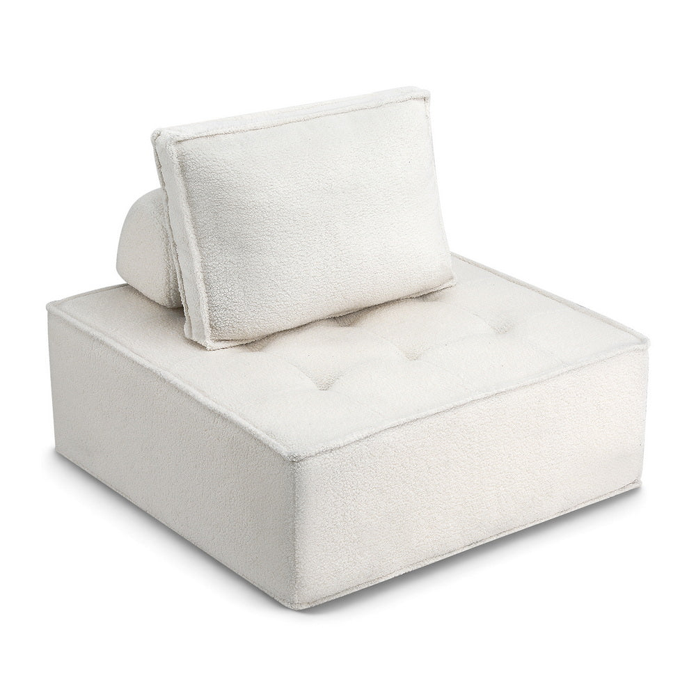 Sofas & Sofa Beds: Artiss 2 Floor Sofa Lounge Chair with Pillow