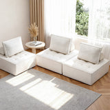 Sofas & Sofa Beds: Artiss 3 Floor Sofa Lounge Chair with Pillow