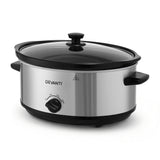 Rice Cookers & Steamers: Devanti 6.5L Slow Cooker Electric Multi Cooker with 3 Heat Settings and Keep Warm Function