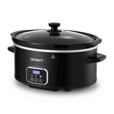 Rice Cookers & Steamers: Devanti 5.6L Slow Cooker Electric Multi Cooker with 3 Heat Settings and Keep Warm Function