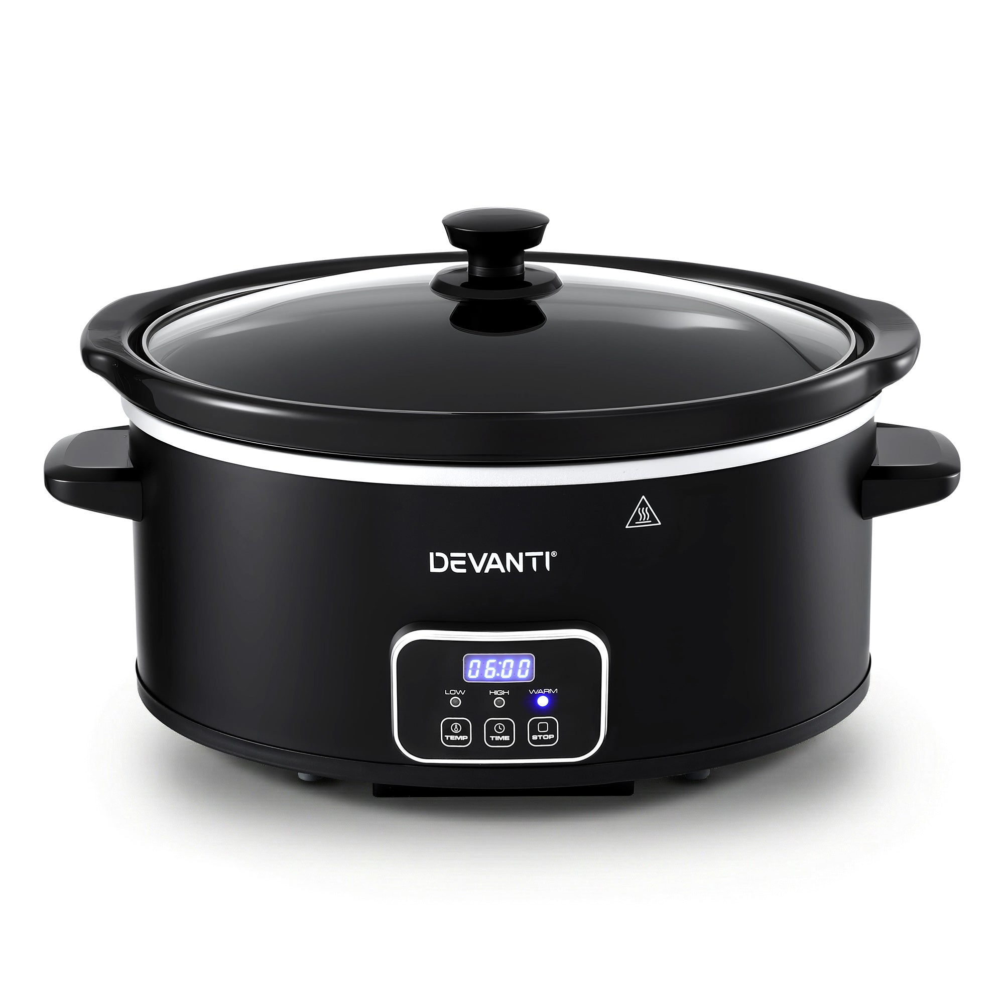 Rice Cookers & Steamers: Devanti 5.6L Slow Cooker Electric Multi Cooker with 3 Heat Settings and Keep Warm Function