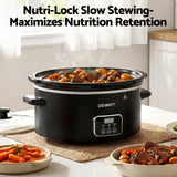 Rice Cookers & Steamers: Devanti 5.6L Slow Cooker Electric Multi Cooker with 3 Heat Settings and Keep Warm Function