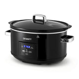 Rice Cookers & Steamers: Devanti 8L Slow Cooker Electric Multi Cooker with 3 Heat Settings and Keep Warm Function