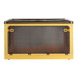 Storage Boxes: Artiss Storage Box Container Foldable Stackable 5 Sides Open Transparent 115L