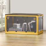 Storage Boxes: Artiss Storage Box Container Foldable Stackable 5 Sides Open Transparent 115L