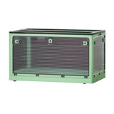 Storage Boxes: Artiss Storage Box Container Foldable Stackable 5 Sides Open Transparent 140L