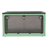 Storage Boxes: Artiss Storage Box Container Foldable Stackable 5 Sides Open Transparent 140L