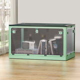 Storage Boxes: Artiss Storage Box Container Foldable Stackable 5 Sides Open Transparent 140L