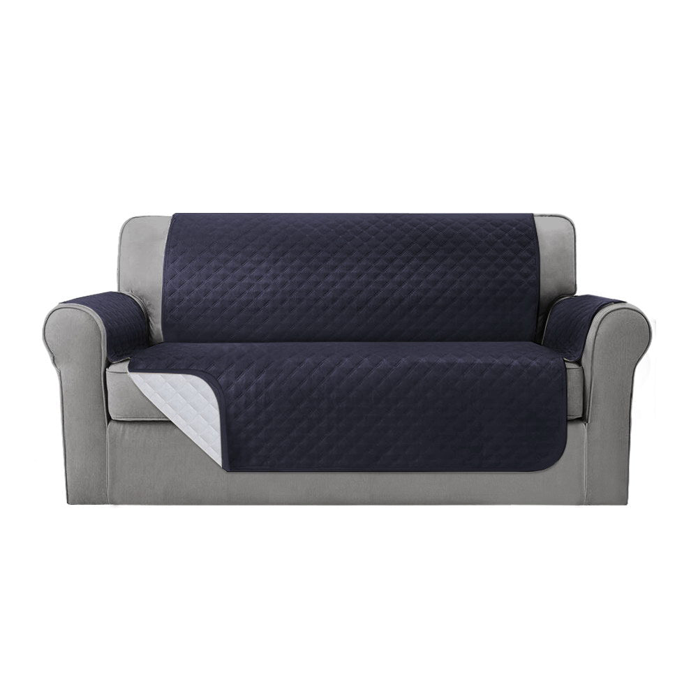 Sofa Accessories: Artiss Sofa Cover Couch Covers 3 Seater 100% Water Resistant Dark Grey