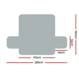 Sofa Accessories: Artiss Sofa Cover Couch Covers 3 Seater 100% Water Resistant Grey