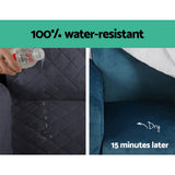 Sofa Accessories: Artiss Sofa Cover Couch Covers 4 Seater 100% Water Resistant Dark Grey