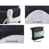 Sofa Accessories: Artiss Sofa Cover Couch Covers 4 Seater 100% Water Resistant Dark Grey