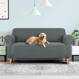 Sofa Accessories: Artiss Sofa Cover Couch Covers 3 Seater Stretch Grey