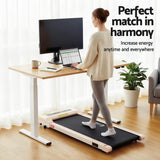 Desks: Artiss Electric Treadmill with 140cm Automatic Standing Desk Walking Pad 360mm