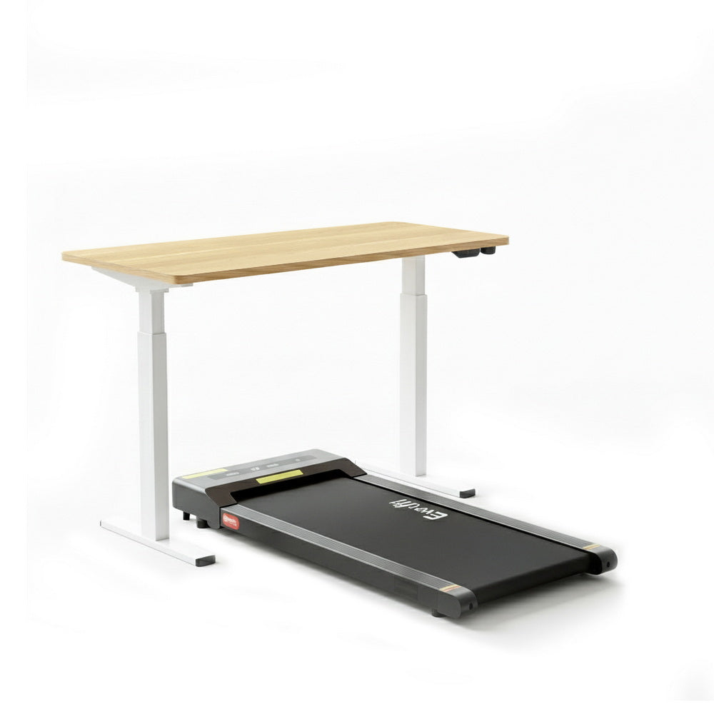 Desks: Artiss Electric Treadmill with 140cm Automatic Standing Desk Walking Pad 400mm