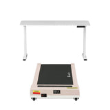 Desks: Artiss Electric Treadmill with 140cm Automatic Standing Desk Walking Pad 360mm
