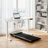 Desks: Artiss Electric Treadmill with 140cm Automatic Standing Desk Walking Pad 400mm