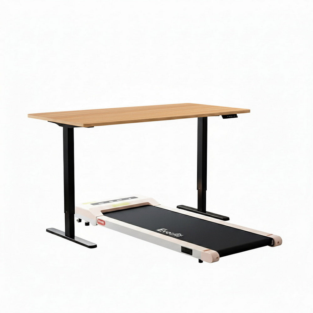 Desks: Artiss Electric Treadmill with 120cm Automatic Standing Desk Walking Pad 360mm