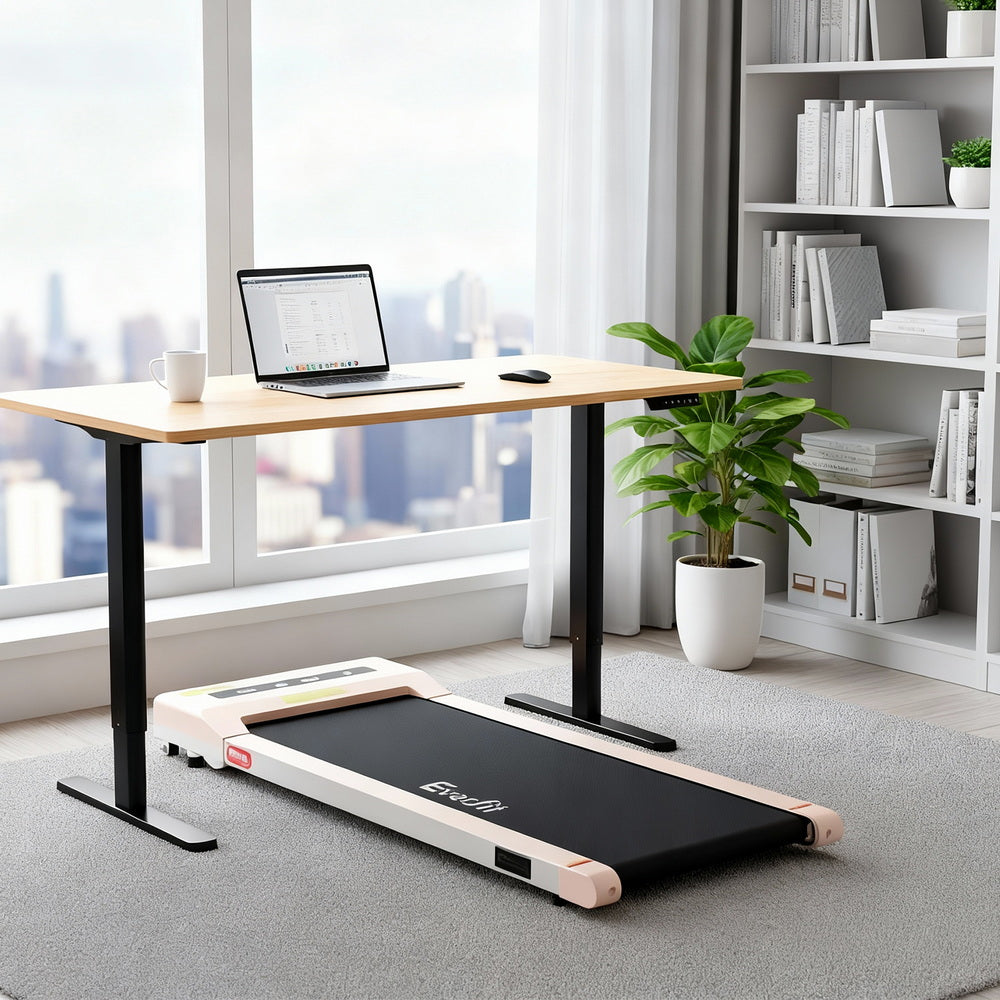 Desks: Artiss Electric Treadmill with 120cm Automatic Standing Desk Walking Pad 360mm