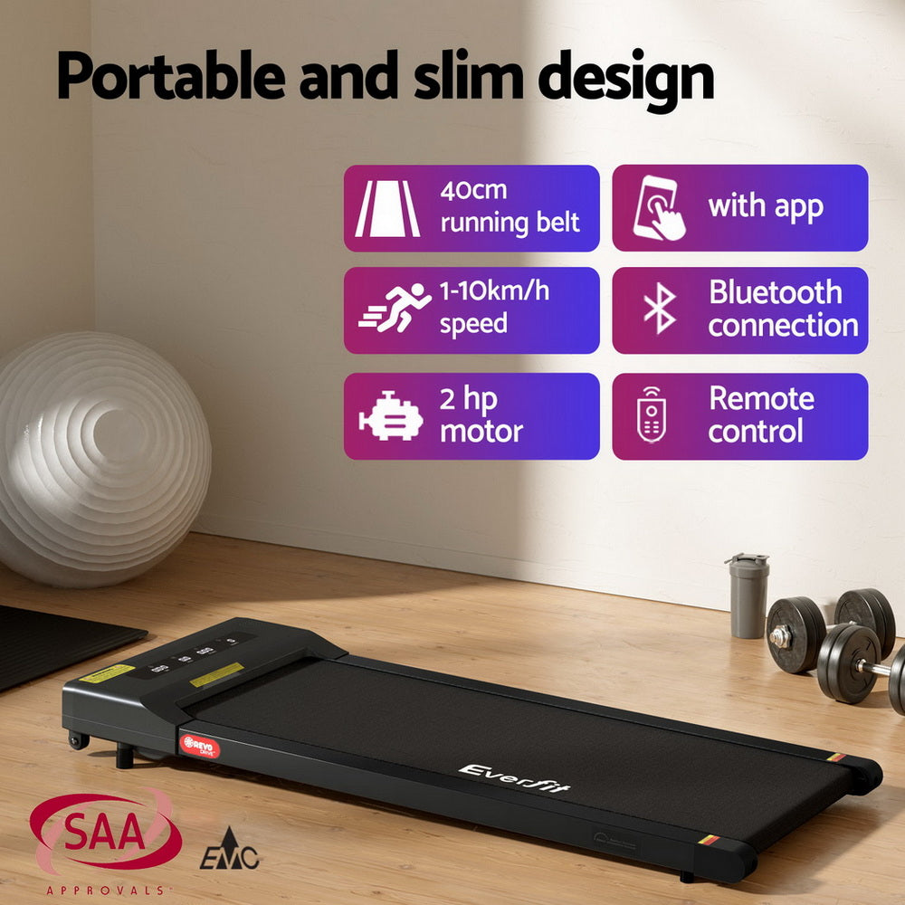 Desks: Artiss Electric Treadmill with 120cm Automatic Standing Desk Walking Pad 400mm