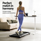 Artiss 400mm Treadmill Electric Walking Pad with 120cm Automatic Standing Desk