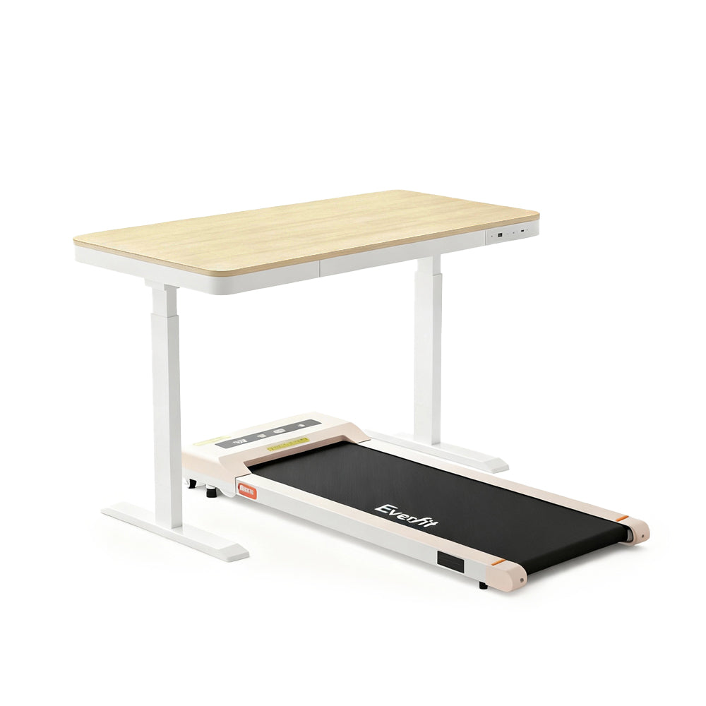 Desks: Artiss Electric Treadmill with 120cm Automatic Standing Desk Walking Pad 360mm