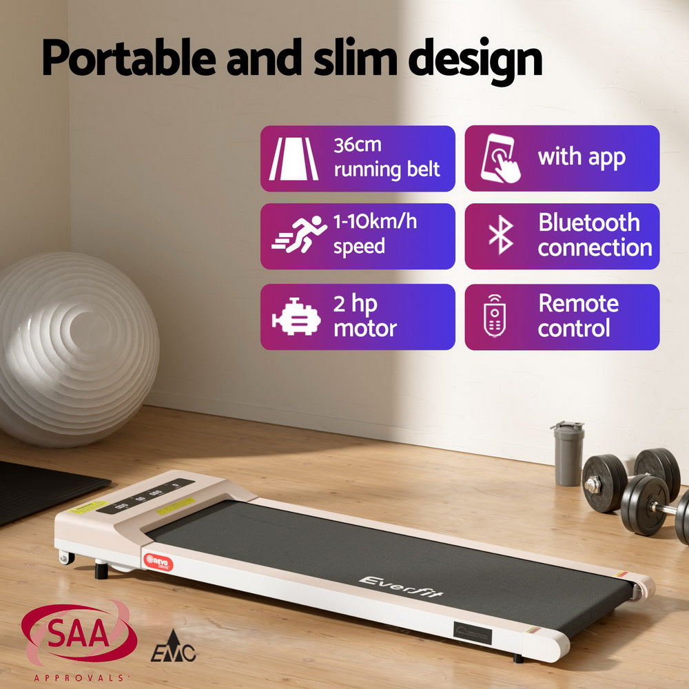 Desks: Artiss Electric Treadmill with 120cm Automatic Standing Desk Walking Pad 360mm