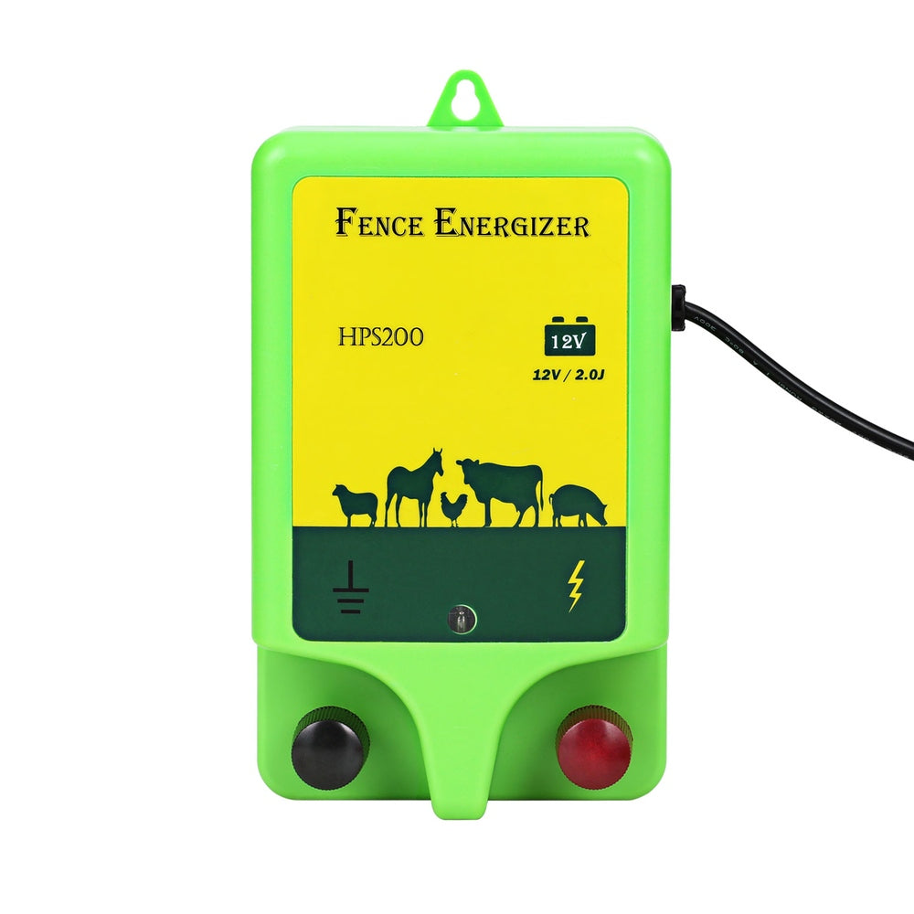 Fencing: Giantz 18km Electric Fence Energiser 1.56J