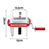 Fence & Gate Accessories: Giantz Electric Fence Reel Geared Portable Polywire Fencing Farm White