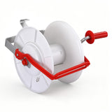 Fence & Gate Accessories: Giantz Electric Fence Reel Geared Portable Polywire Fencing Farm White