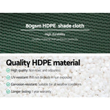 Umbrellas & Sunshades: Instahut 30% Shade Cloth 1.83x20m Shadecloth Wide Heavy Duty Green