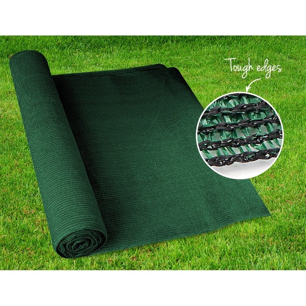 Umbrellas & Sunshades: Instahut 90% Shade Cloth 3.66x20m Shadecloth Sail Heavy Duty Green