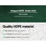 Instahut 50% Shade Cloth 3.66x30m Shade Cloth Sail Heavy Duty Shadecloth Garden Mesh Roll GR