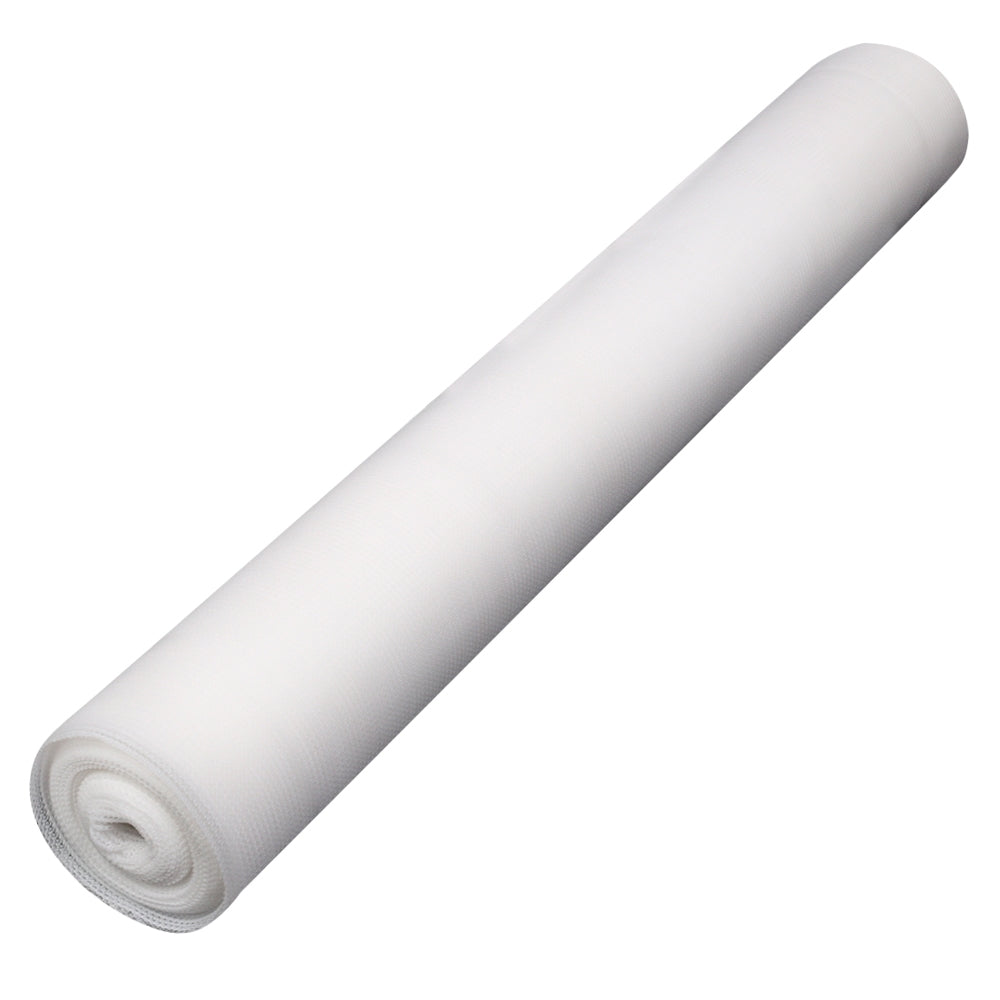 Umbrellas & Sunshades: Instahut 30% Shade Cloth 3.66x30m Shadecloth Wide Heavy Duty White