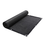 Umbrellas & Sunshades: Instahut Shade Cloth Sun Shade Fabric Patio UV Resistant Black 10x2m