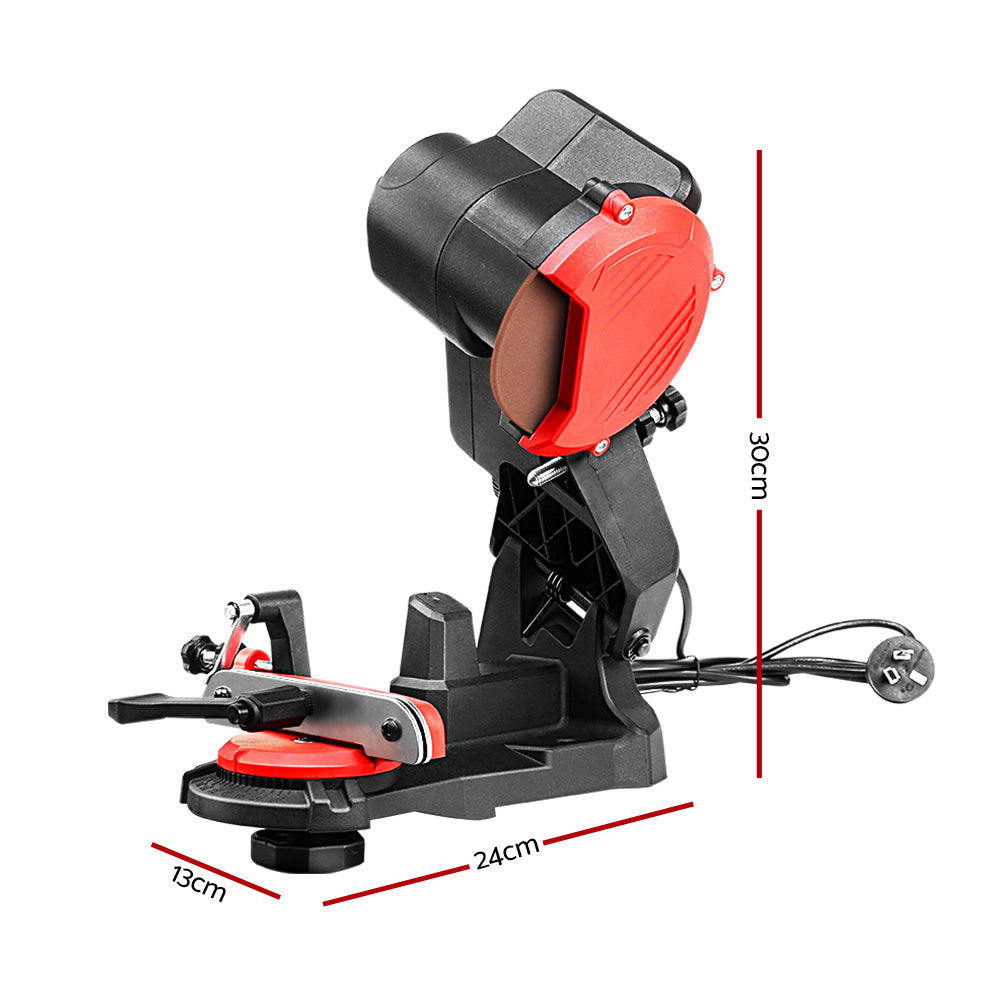 Chainsaws: Giantz Chainsaw Sharpener Electric Chain Blade Sharpening Tool Grinder