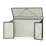 Giantz Garden Shed 2.22x0.91M Bike Sheds Outdoor Storage Tool Workshop House Shelter Double Door