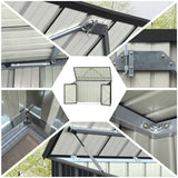 Giantz Garden Shed 2.22x0.91M Bike Sheds Outdoor Storage Tool Workshop House Shelter Double Door