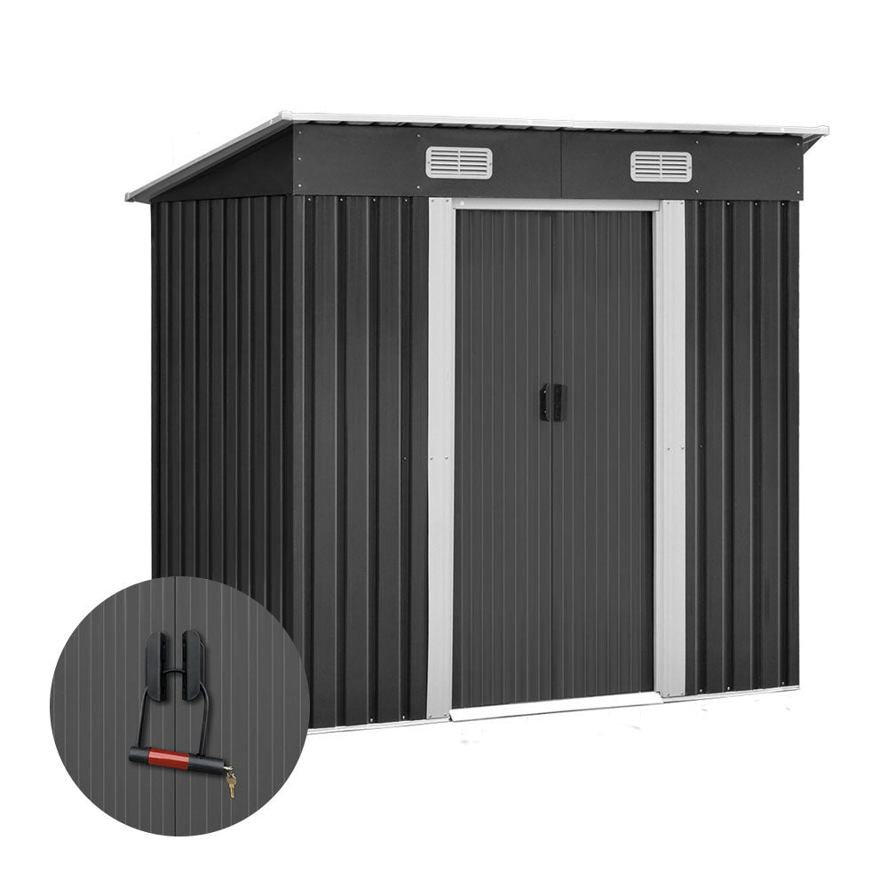 Sheds: Giantz Garden Shed 1.94x1.21M Sheds Outdoor Storage Workshop House Tool Shelter Sliding Door