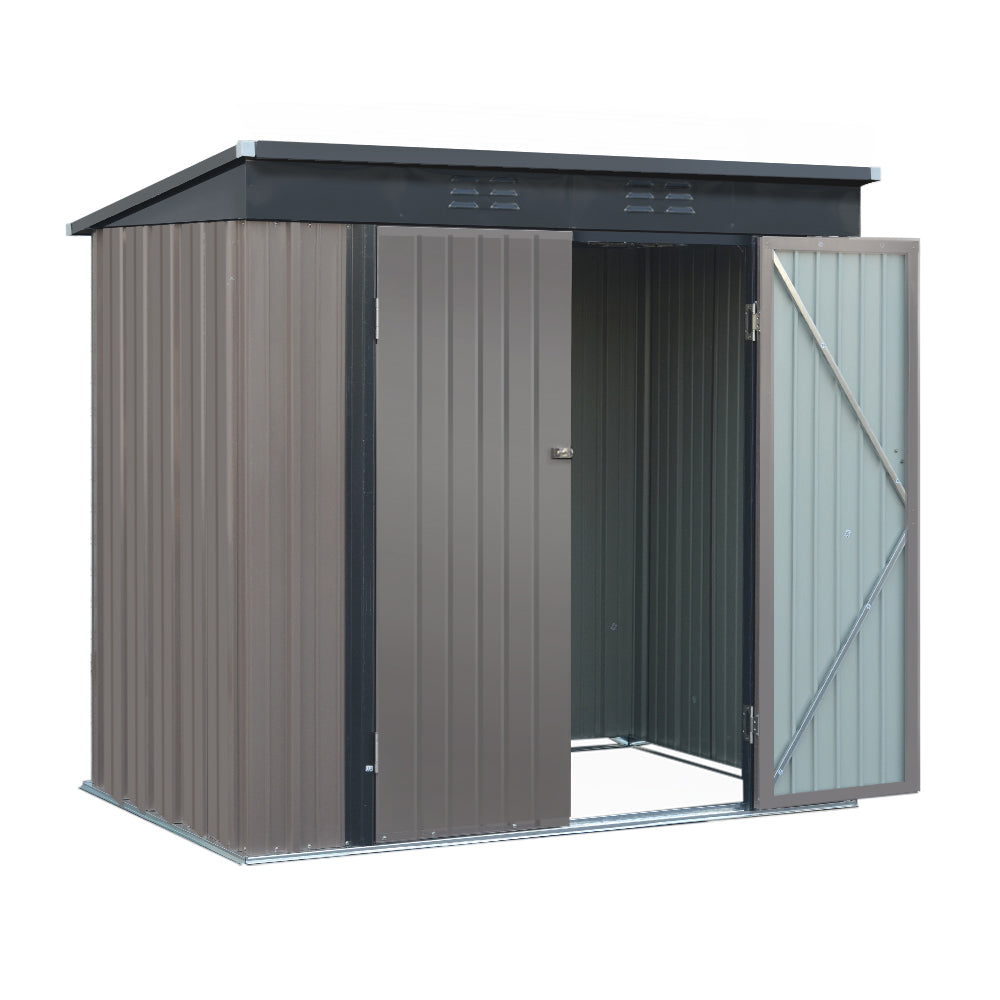 Sheds: Giantz Garden Shed 1.95x1.31M Sheds Outdoor Storage Steel Workshop House Tool Double Door