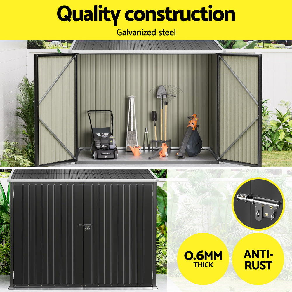 Sheds: Giantz Garden Shed Sheds Outdoor Storage 2.06x1.96M Tool Workshop House Shelter