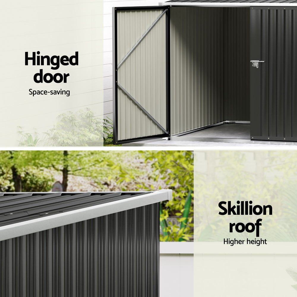 Sheds: Giantz Garden Shed Sheds Outdoor Storage 2.06x1.96M Tool Workshop House Shelter