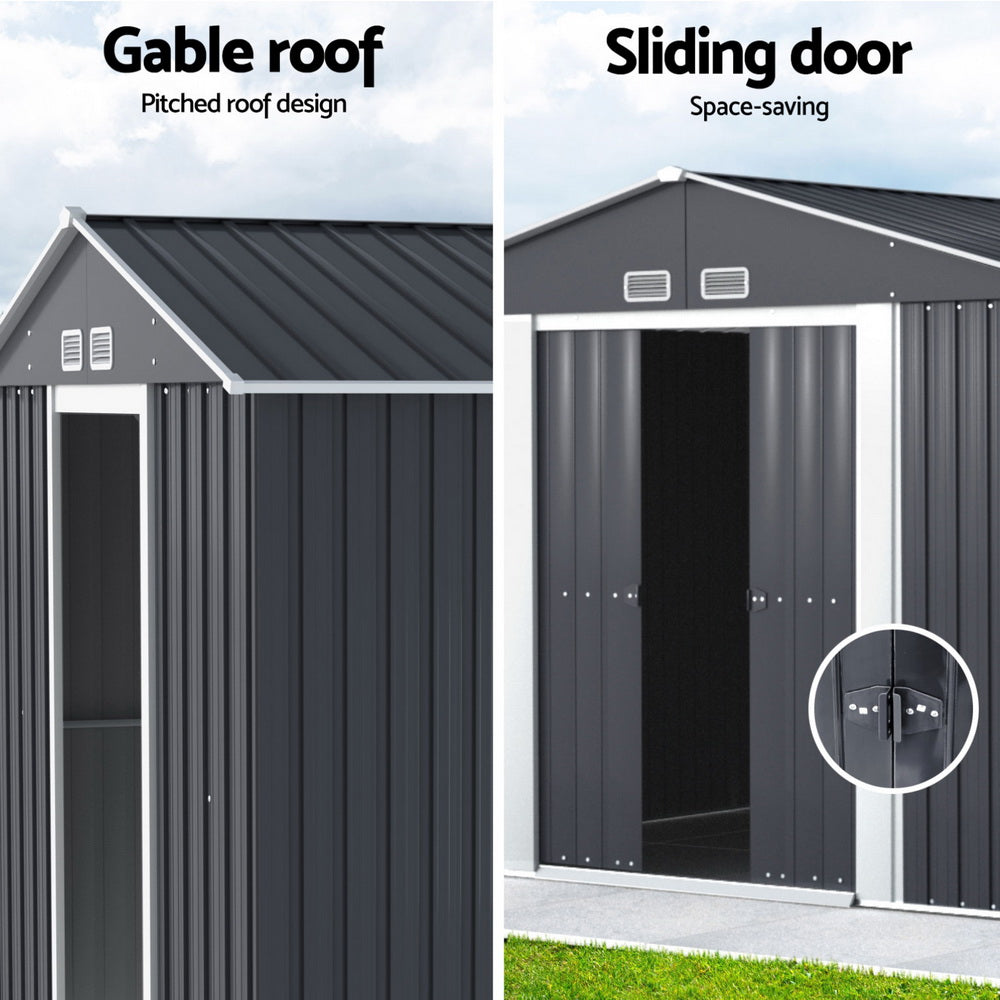 Sheds: Giantz Garden Shed 3x3M Outdoor Storage Tool Workshop House Shelter