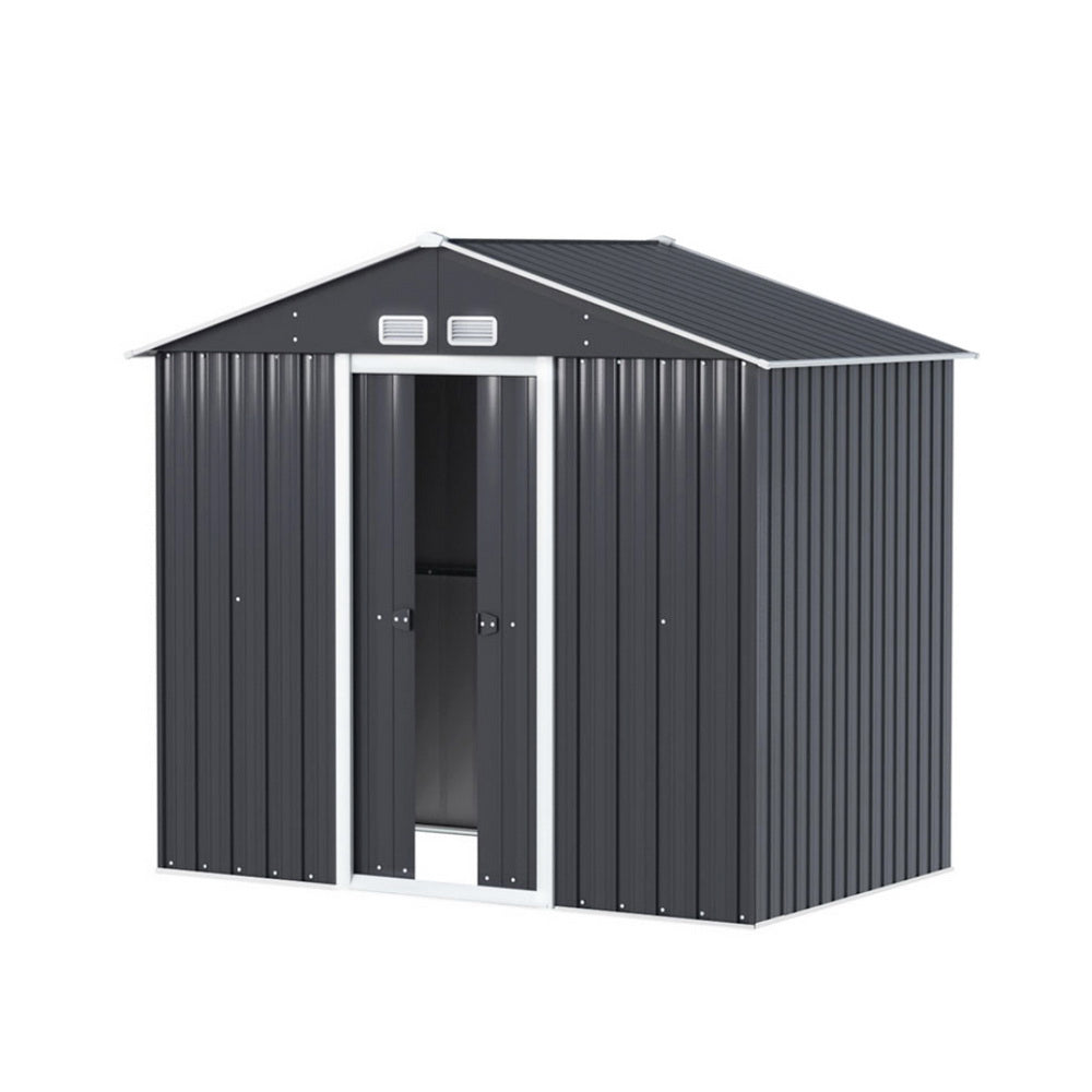 Sheds: Giantz Garden Shed Outdoor Storage 2.15x1.3M Tool Workshop House Shelter Sliding Door