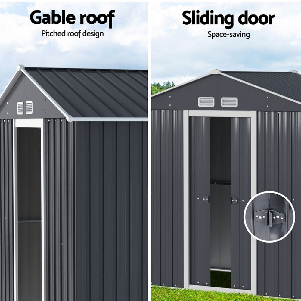 Sheds: Giantz Garden Shed 3.22x1.96M Outdoor Storage Tool Workshop House Shelter