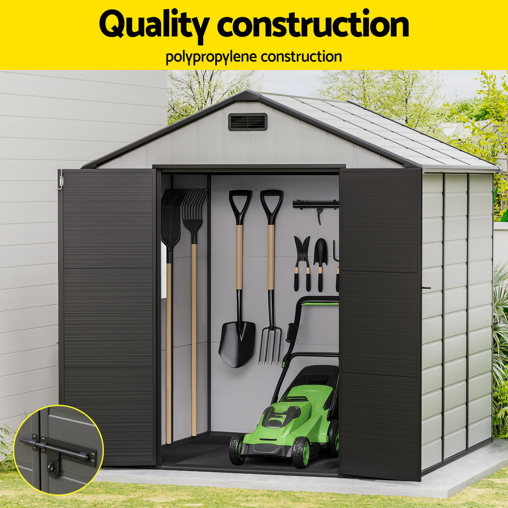 Sheds: Giantz Garden Shed Sheds Outdoor Storage 2.15x2.14M Tool Workshop House Shelter