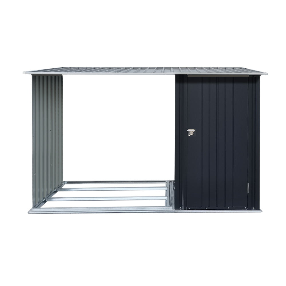 Sheds: Giantz Garden Shed 2.49x1.04M Sheds Outdoor Tool Storage Workshop House Steel 2 in 1