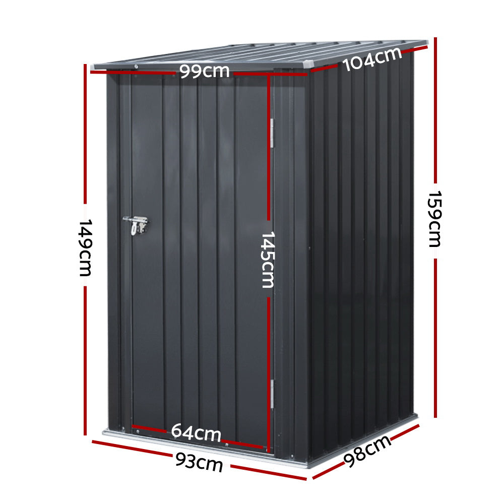Sheds: Giantz Garden Shed 0.99x1.04M Sheds Outdoor Tool Storage Workshop House Steel