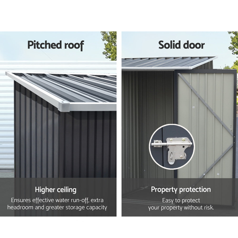 Sheds: Giantz Garden Shed 0.99x1.04M Sheds Outdoor Tool Storage Workshop House Steel