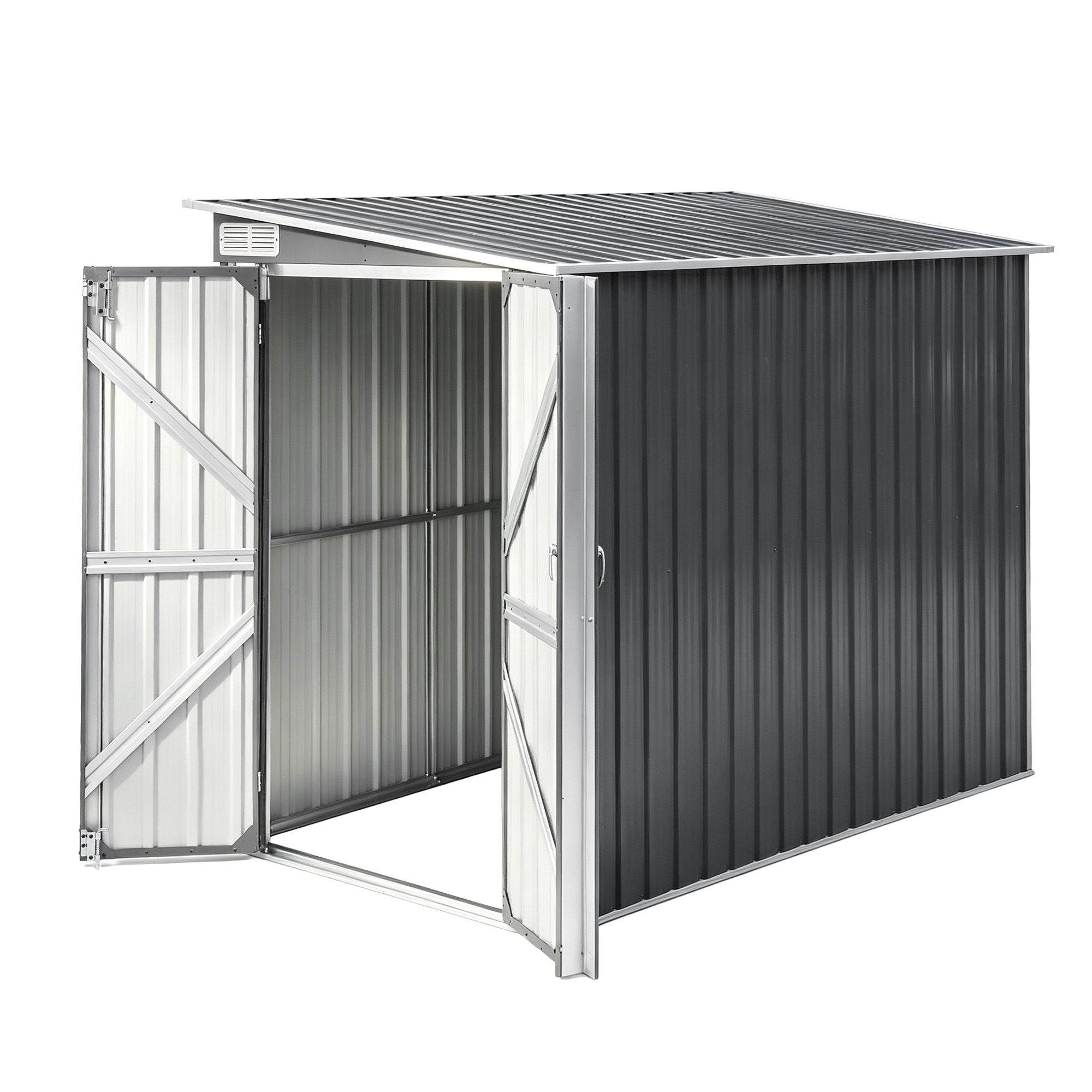 Giantz Garden Shed 118x238cm Lean To Bike Shelter Backyard Outdoor Storage